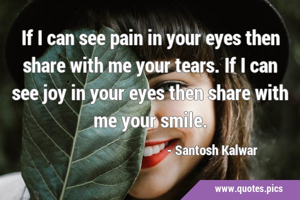 quotes about smile and pain